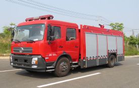 東風(fēng)天錦水罐消防車(6噸)圖片